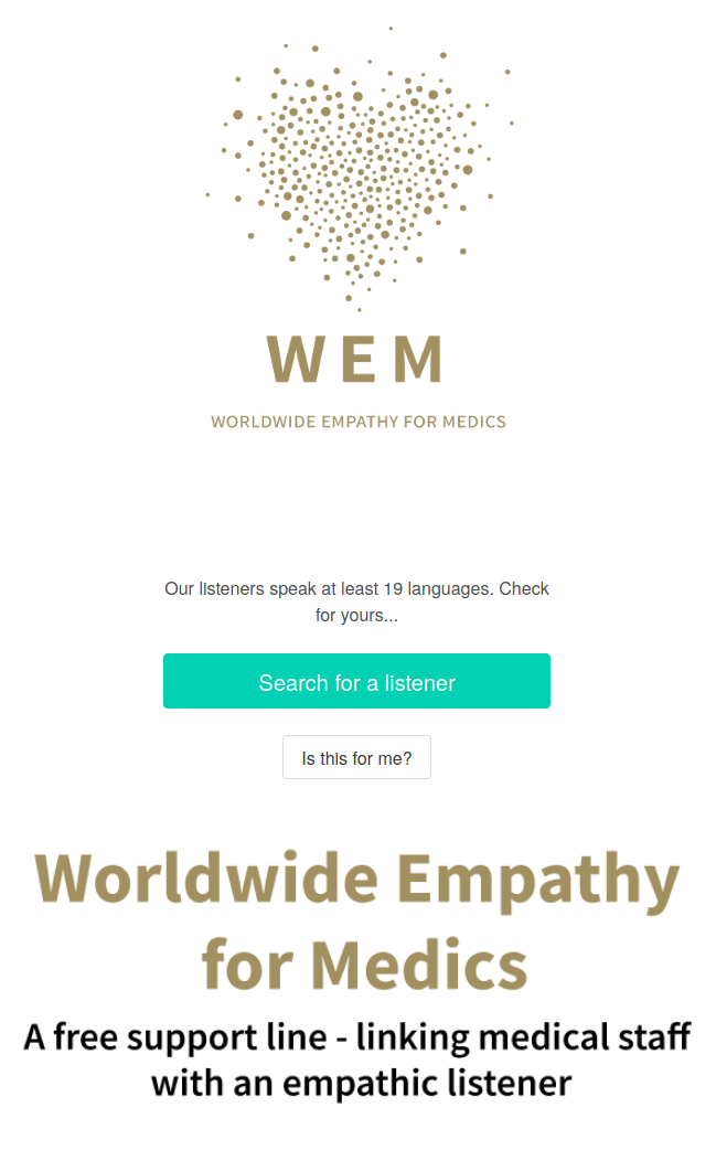 Worldwide Empathy for Medics