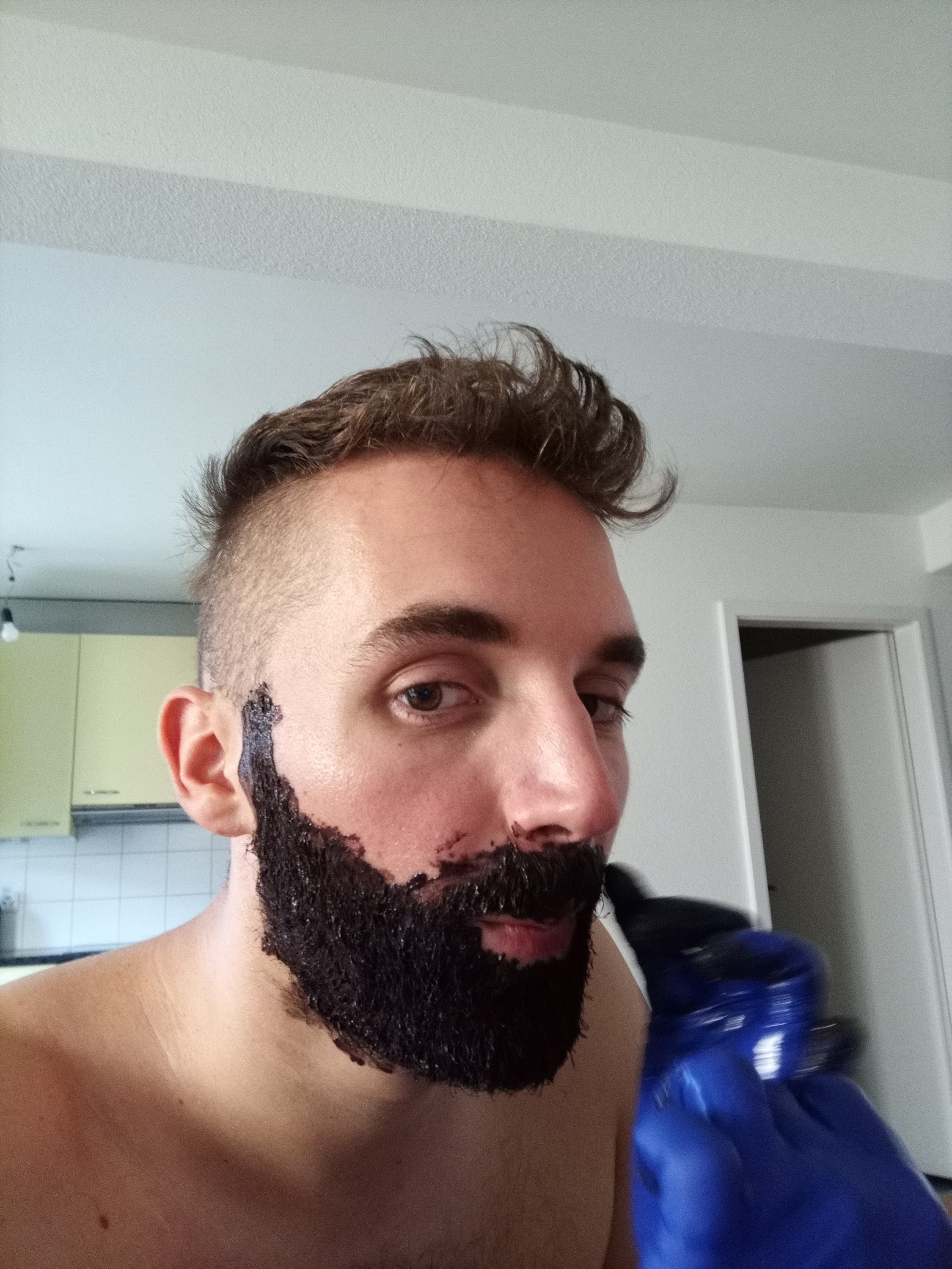 Colouring my beard