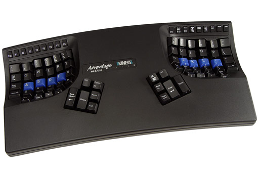 A kinesis advantage black keyboard