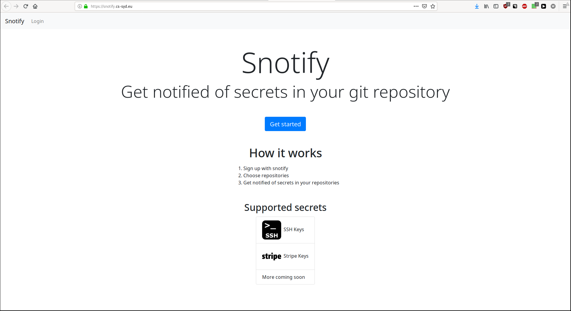 Snotify Screenshot