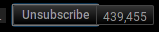 A Youtube unsubscribe button