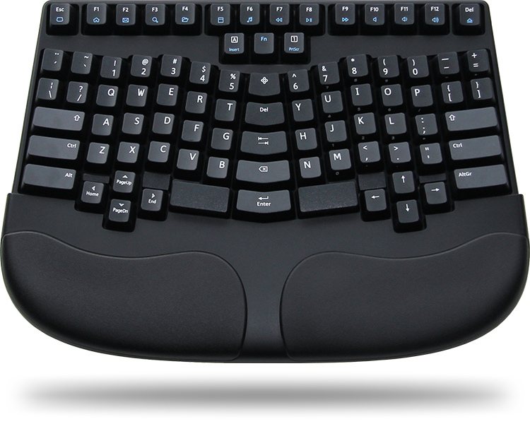 The "truly ergonomic" keyboard